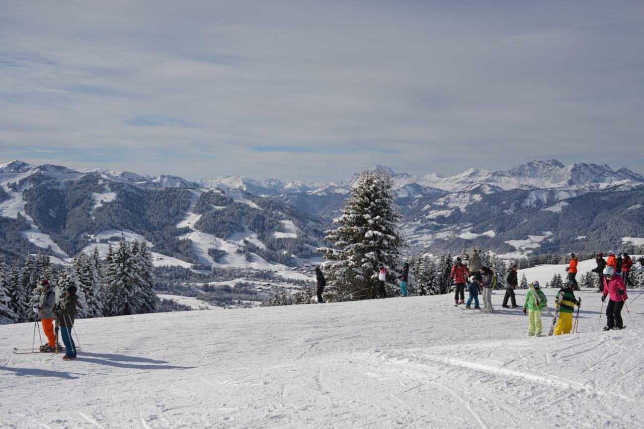 サン・ジェルヴェ・レ・バンLe Grand Panorama 5 Etage Balcon Vue Sur La Montagneアパートメント エクステリア 写真